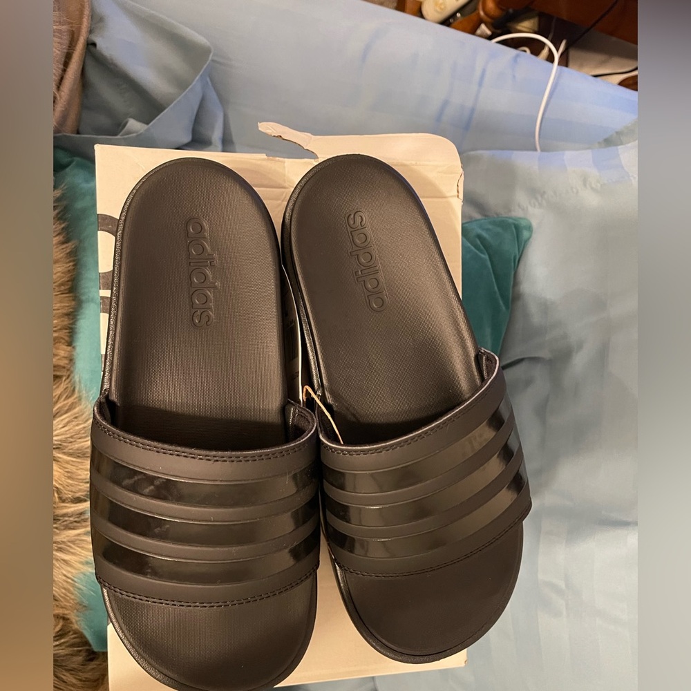 Adidas Adilette Platform Slide Sandals - Picture 6 of 6